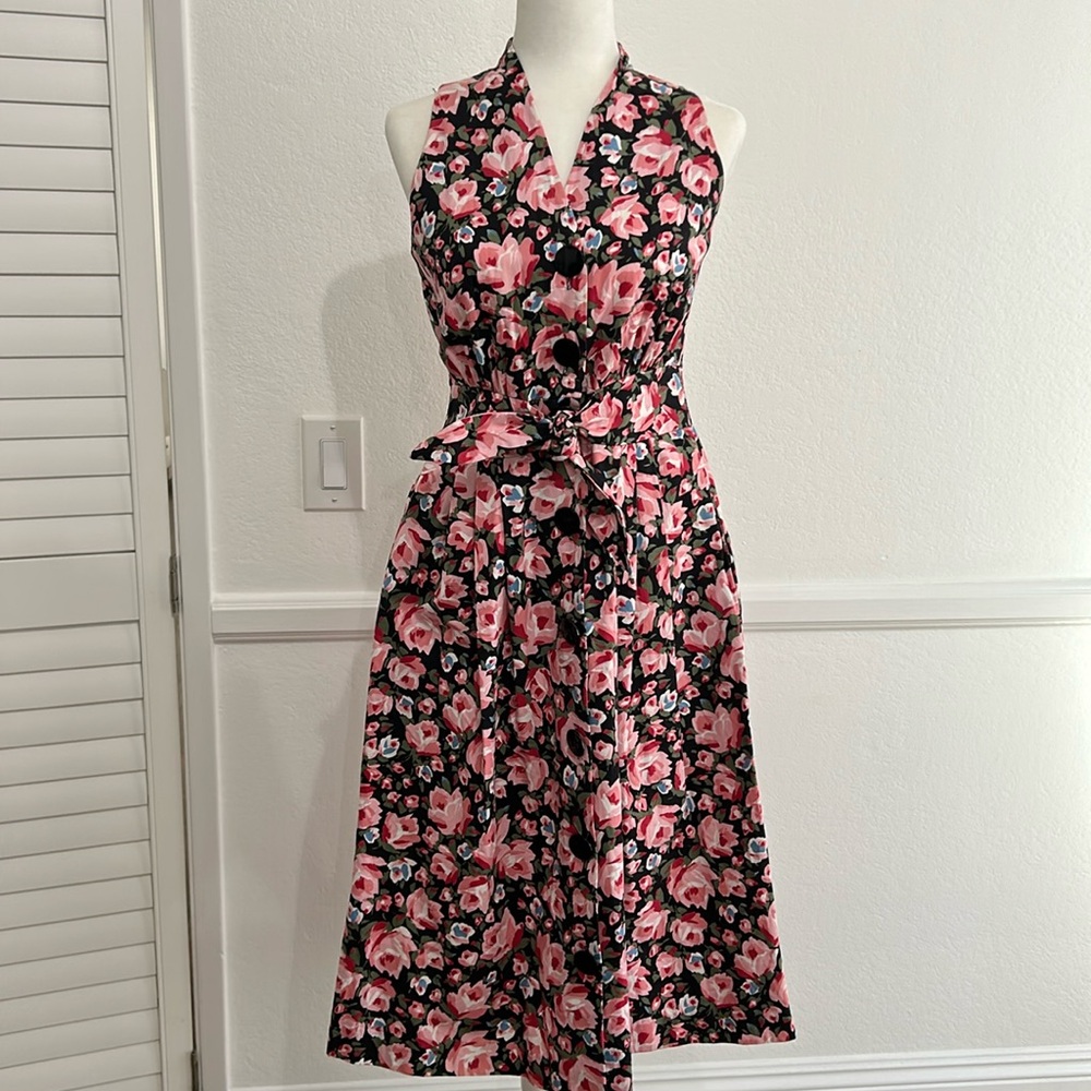 Vintage 90’s Positive Attitude Floral Dress